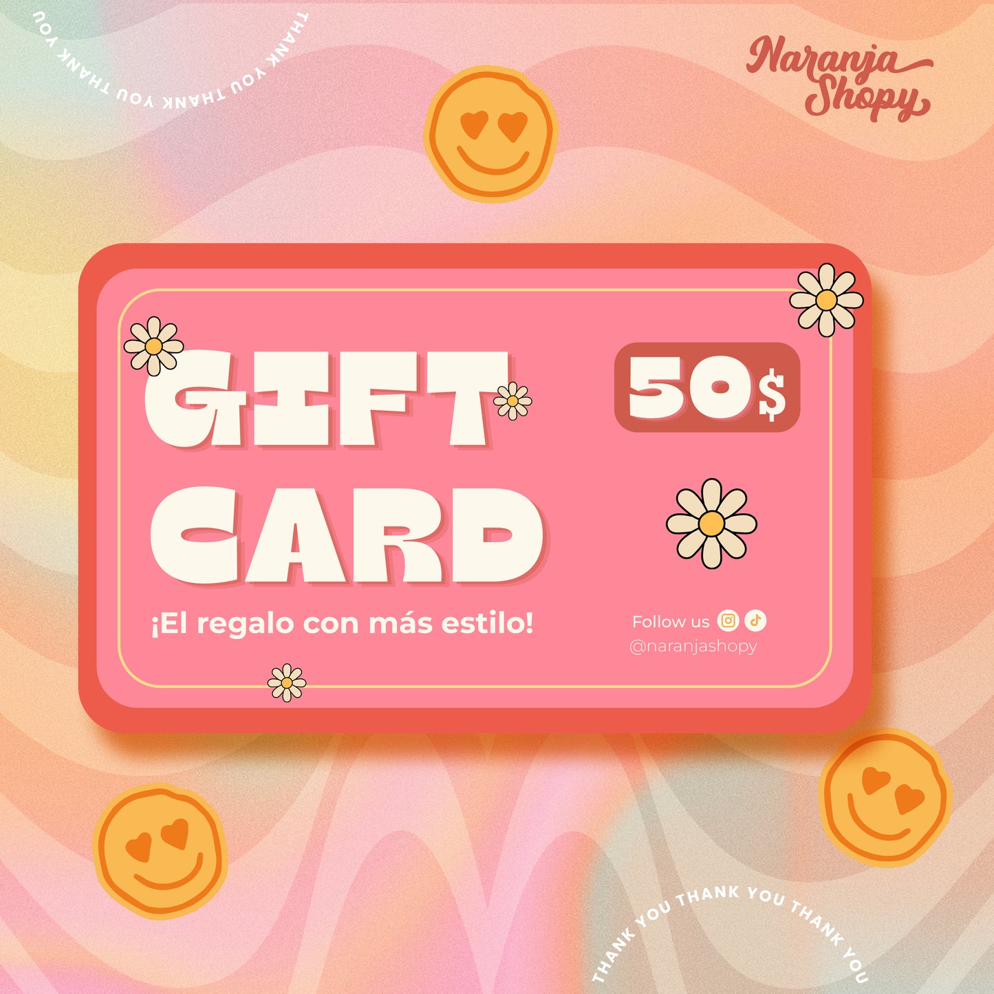 Naranjashopy Gift Card