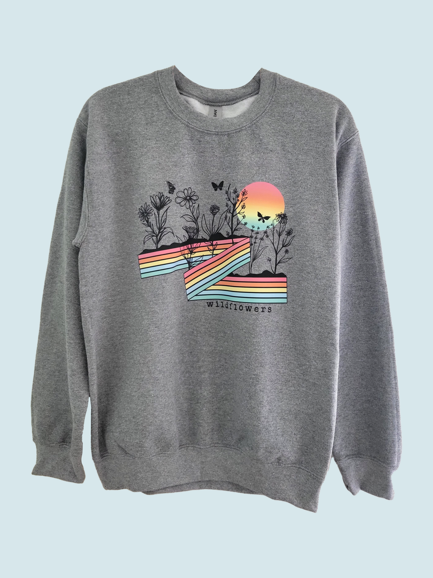 Sweatshirt Sun Retro